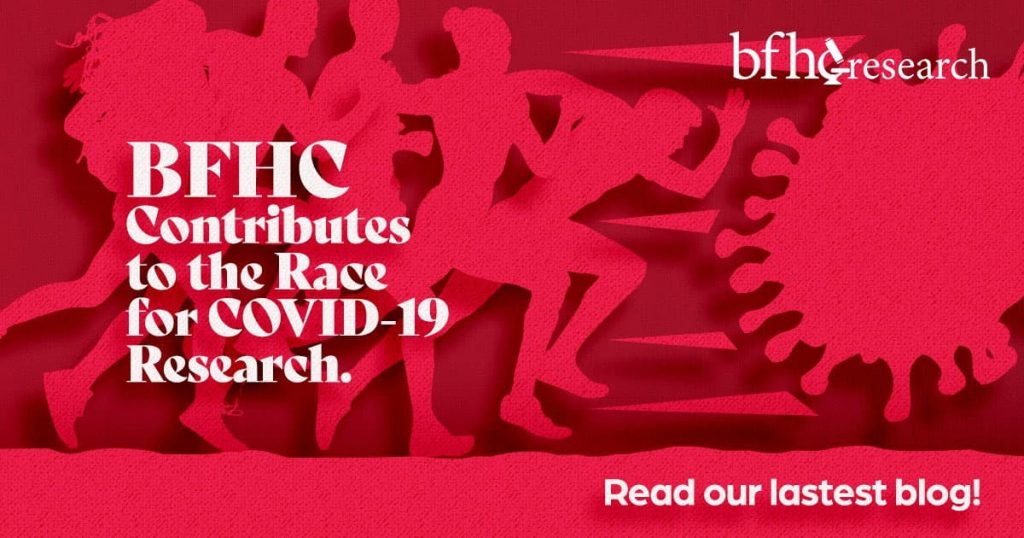 BFHC contributes to the race for COVID19 research